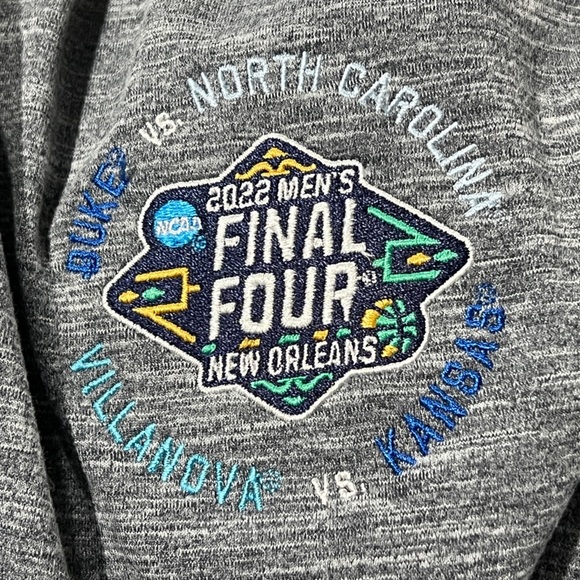 NCAA 2022 Final Four Champion Polo Kansas Villanova Duke North Carolina Golf - Picture 5 of 6